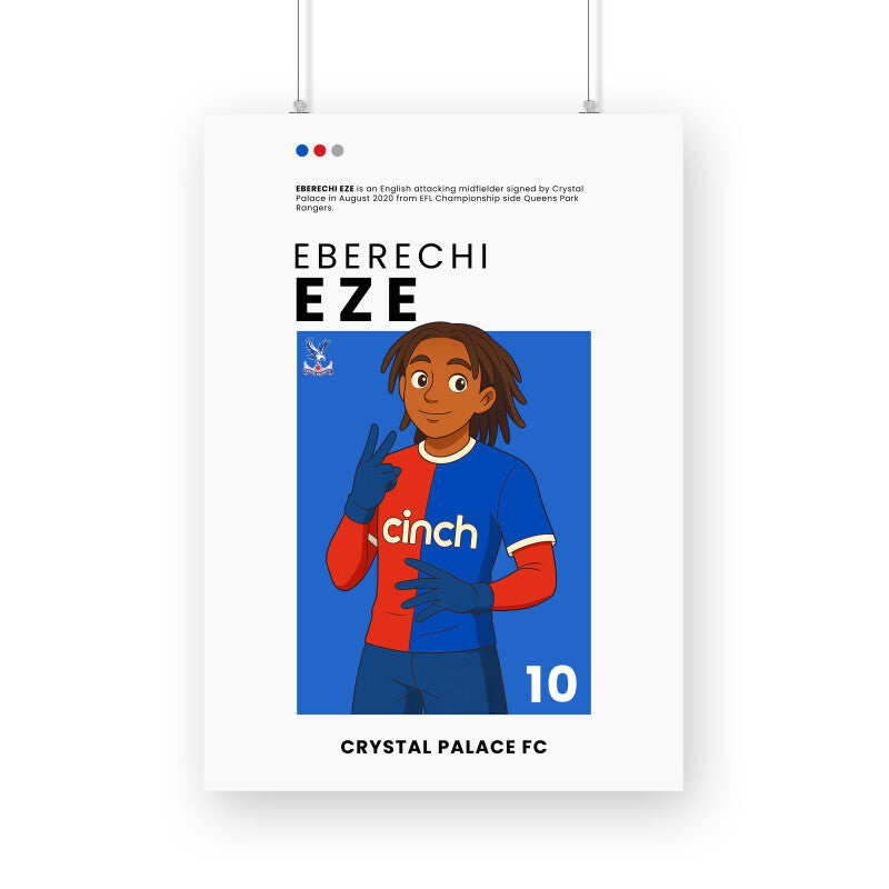 Eberechi Eze Poster | Crystal Palace